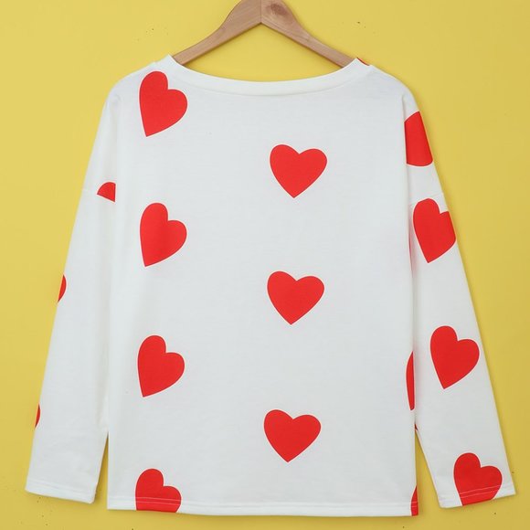 ❤️ Valentine's Day Heart Pajamas Lounge Set - Picture 8 of 13